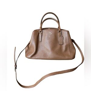 Coach Tan Leather Crossbody Bag